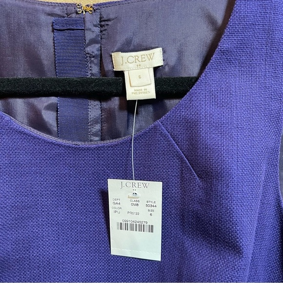 NWT J.Crew Sleeveless Knit Midi Modest Midi Dress Women's Size 6 - Picture 8 of 10